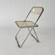 Vintage folding chair Plia by Giancarlo Piretti for Castelli, 1970