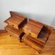 Pair of vintage bedside tables 1950/60
