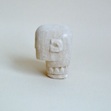 Stone head from Indonesia