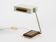 Rare original 1960s Kaiser Leuchten light metal teak table lamp