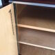 Belgian modernist long mahogany sideboard 1970s