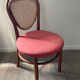 Chaise bistrot cannée enfant vintage