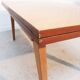 Table basse vintage relevable portefeuille Albert Ducrot
