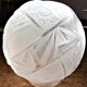 Globe glass ball Muller Brothers Art Deco 30s
