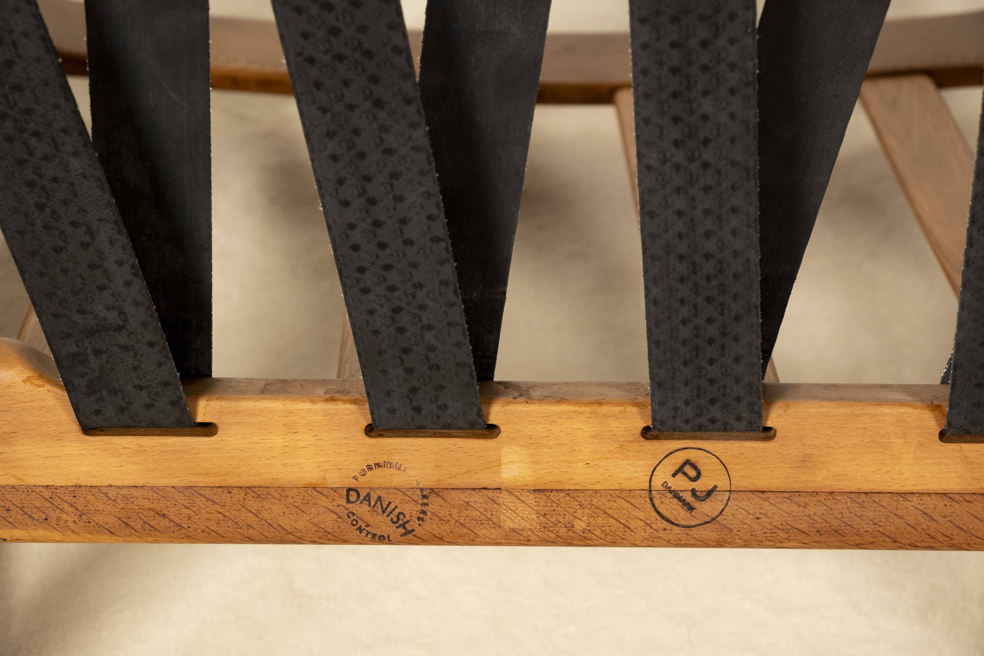 Grete Jalk Easy Chair Model PJ56 in Oak, 1950s Denmark