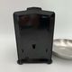 Vintage kitchen scale, black metal and stainless steel