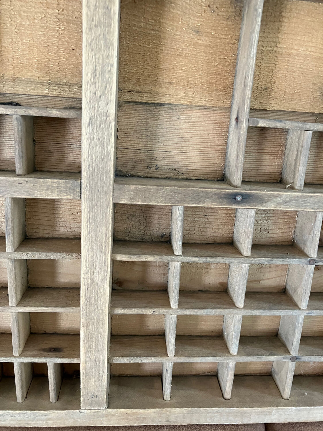 Vintage-Old Printer Drawer