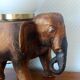 Elephant lamp and opaline