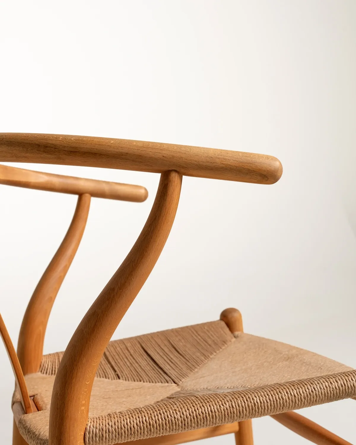 Set of four CH24 “Wishbone Chairs” by Hans J. Wegner, design 1950
