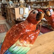 Pair of porcelain parrots Sitzendorf – Germany