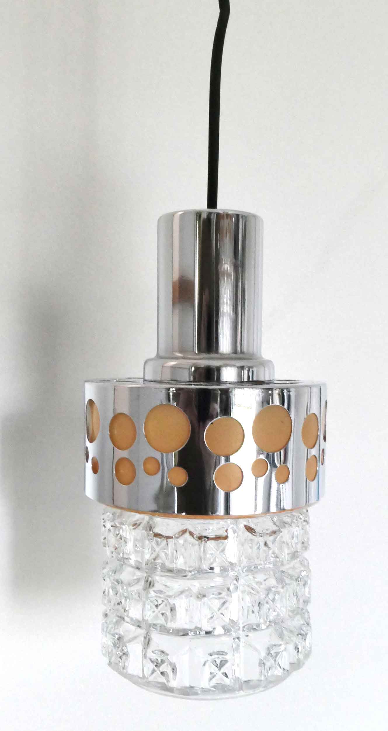 1970s hanging Raak 3 lights