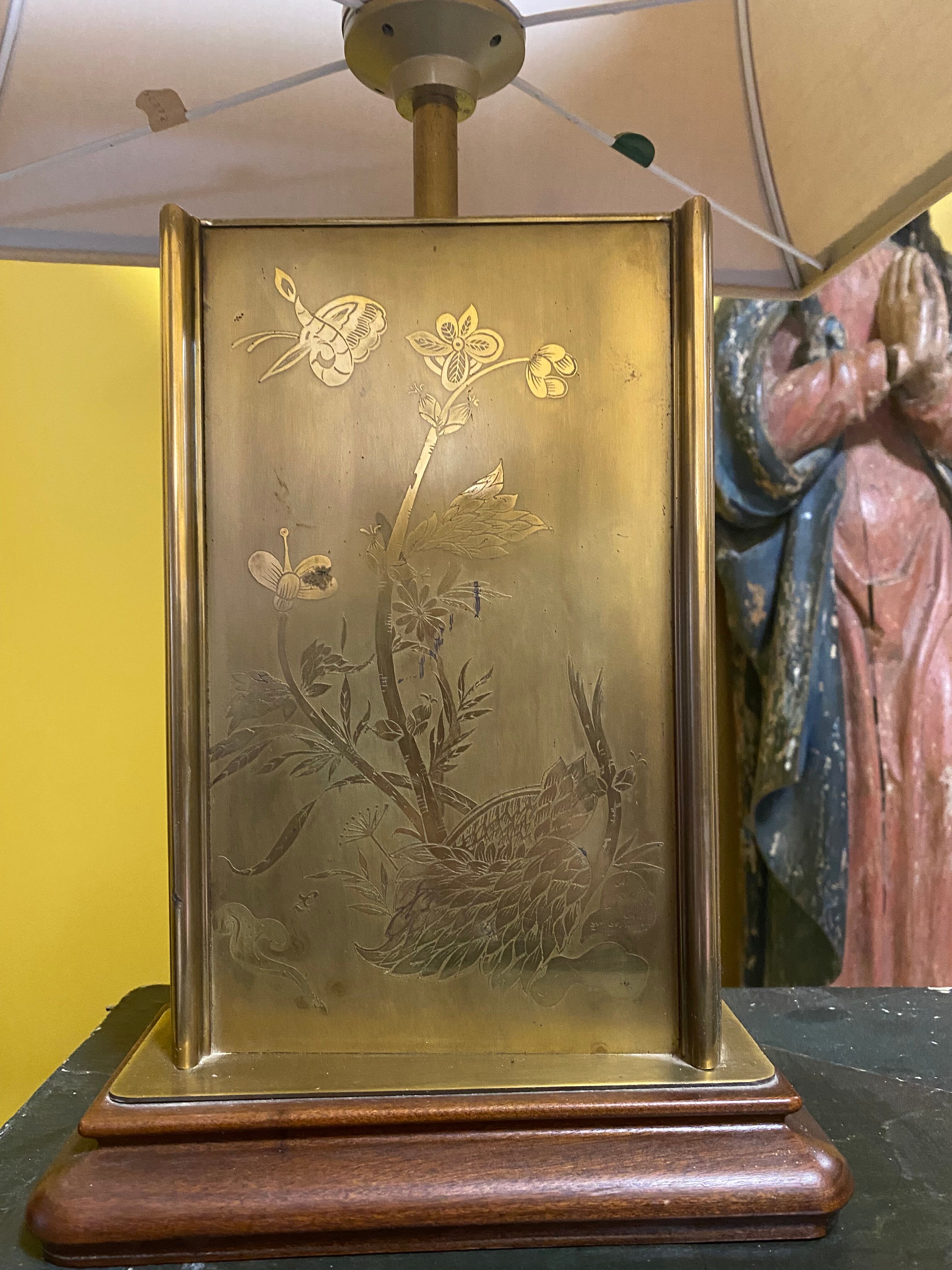 Orientalism bronze lamp