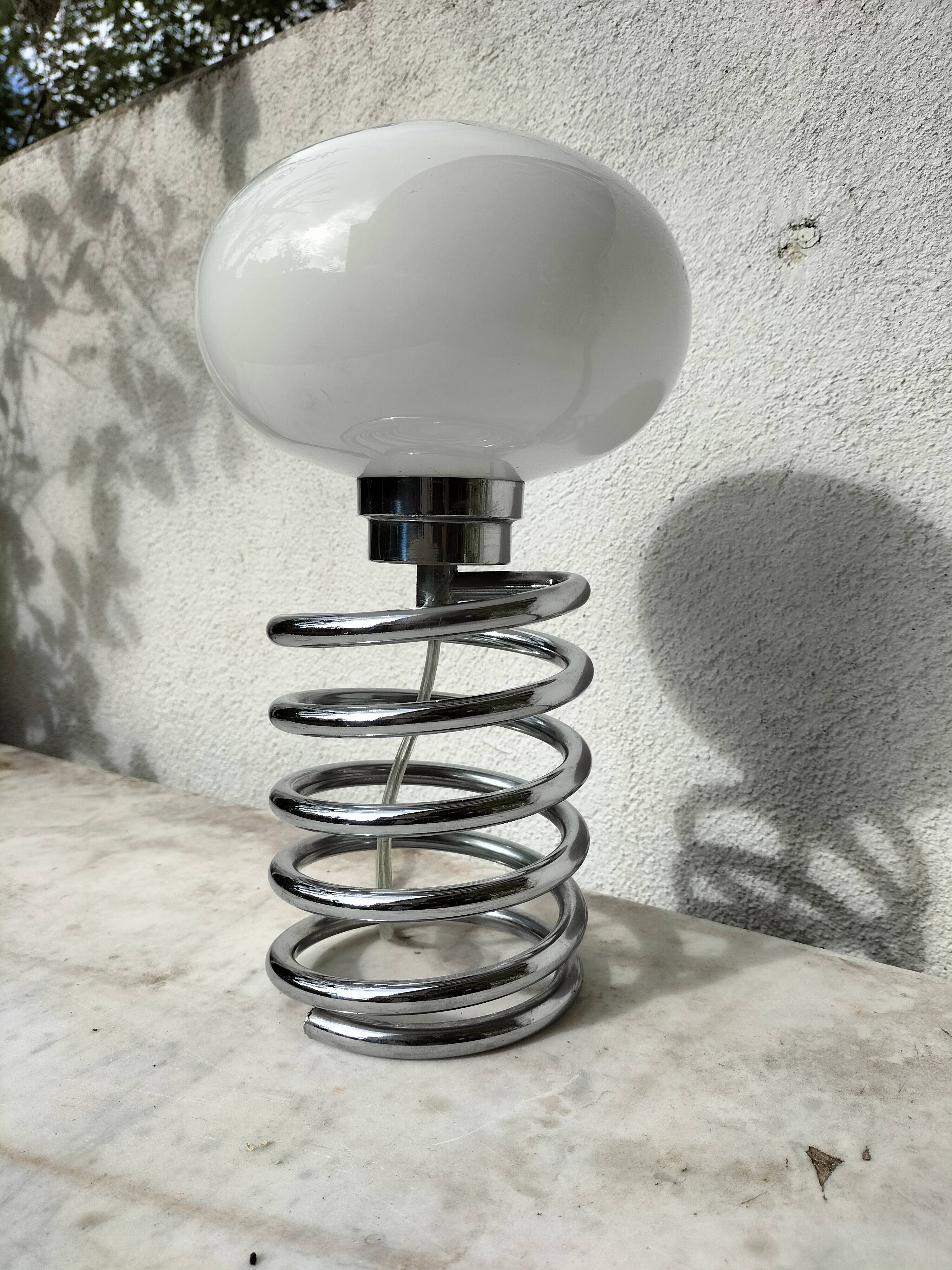 "Ingo Maurer" spring lamp