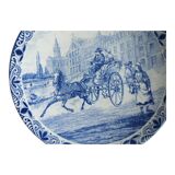 Ensemble 2 assiettes anciennes Delft Holland