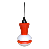 Vintage opal pendant lamp, 70s