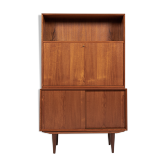 Danish cabinet in 2 parts in teak by Svend Aage Rasmussen for Alderslyst Møbelfabrik