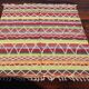Reversible handmade rug made from recycled cotton