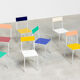 Ensemble de huit chaises Muller Van Severen Valerie Objects