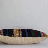 Housse de coussin ethnique africaine aso oke