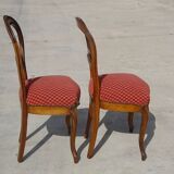 Paire de chaises Louis Philippe
