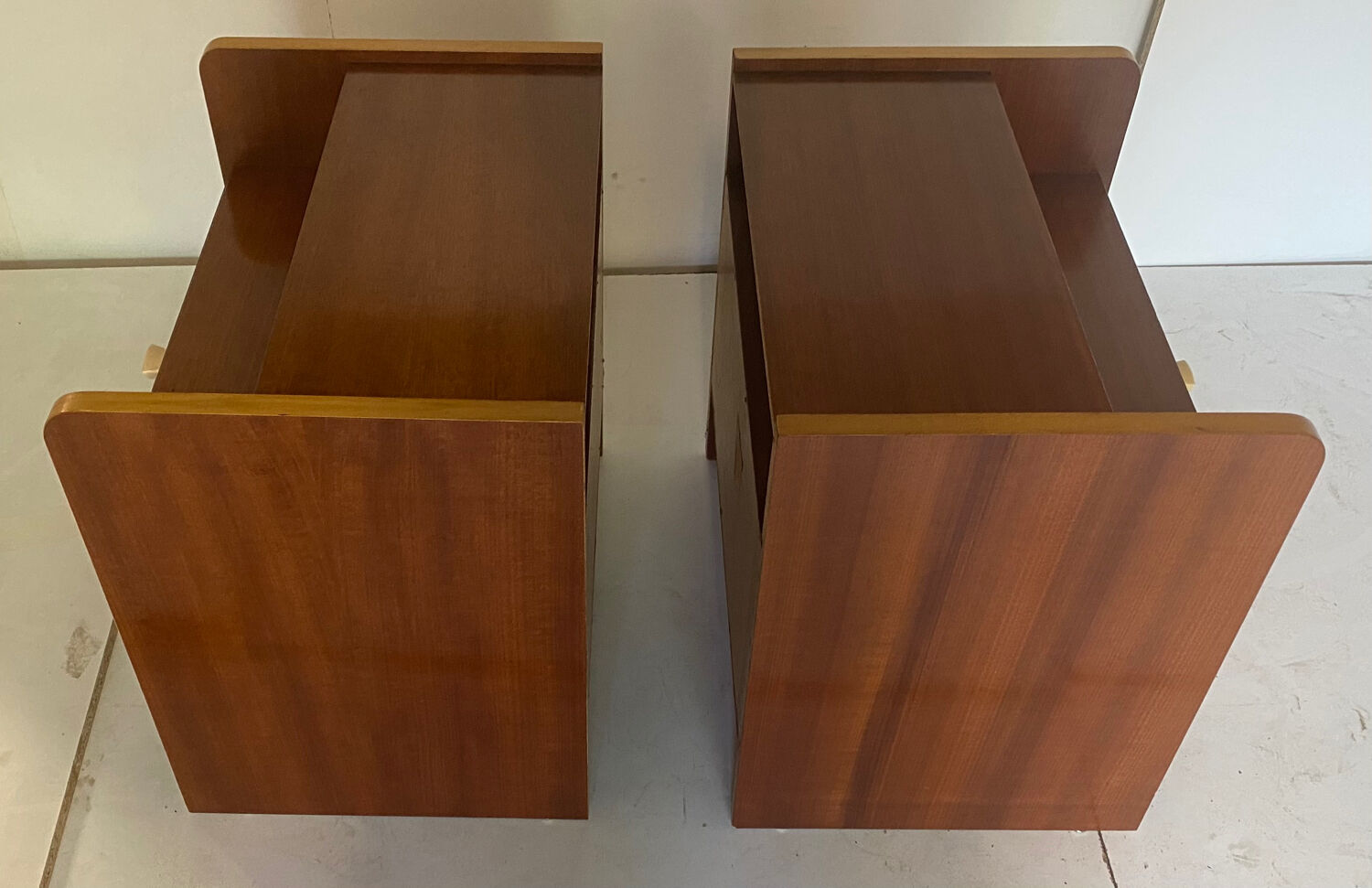 Vintage bed and bedside tables from 1957