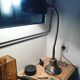 Industrial lamp from the early 20th century