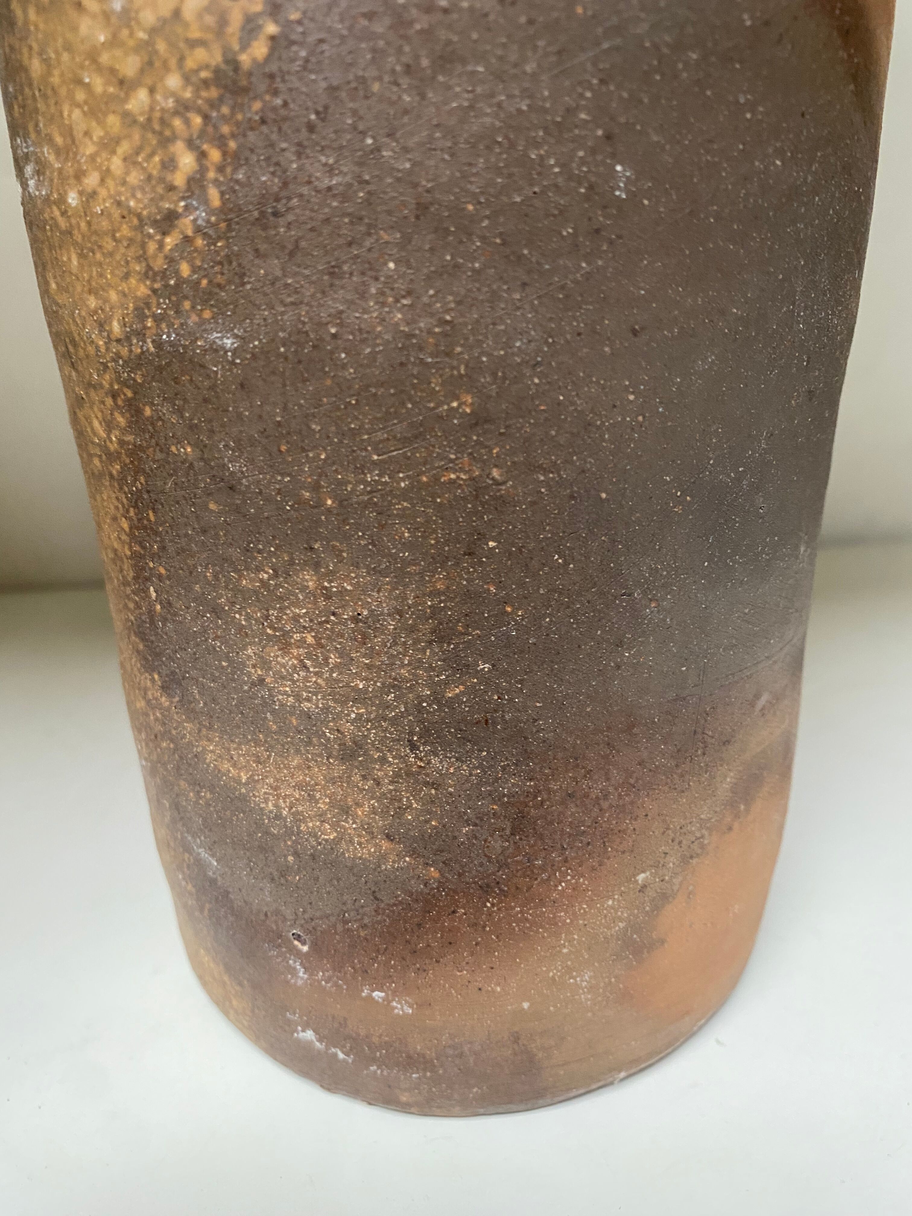 Old sandstone bottle