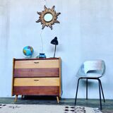 Two-color shoe furniture from the 50s with compass feet