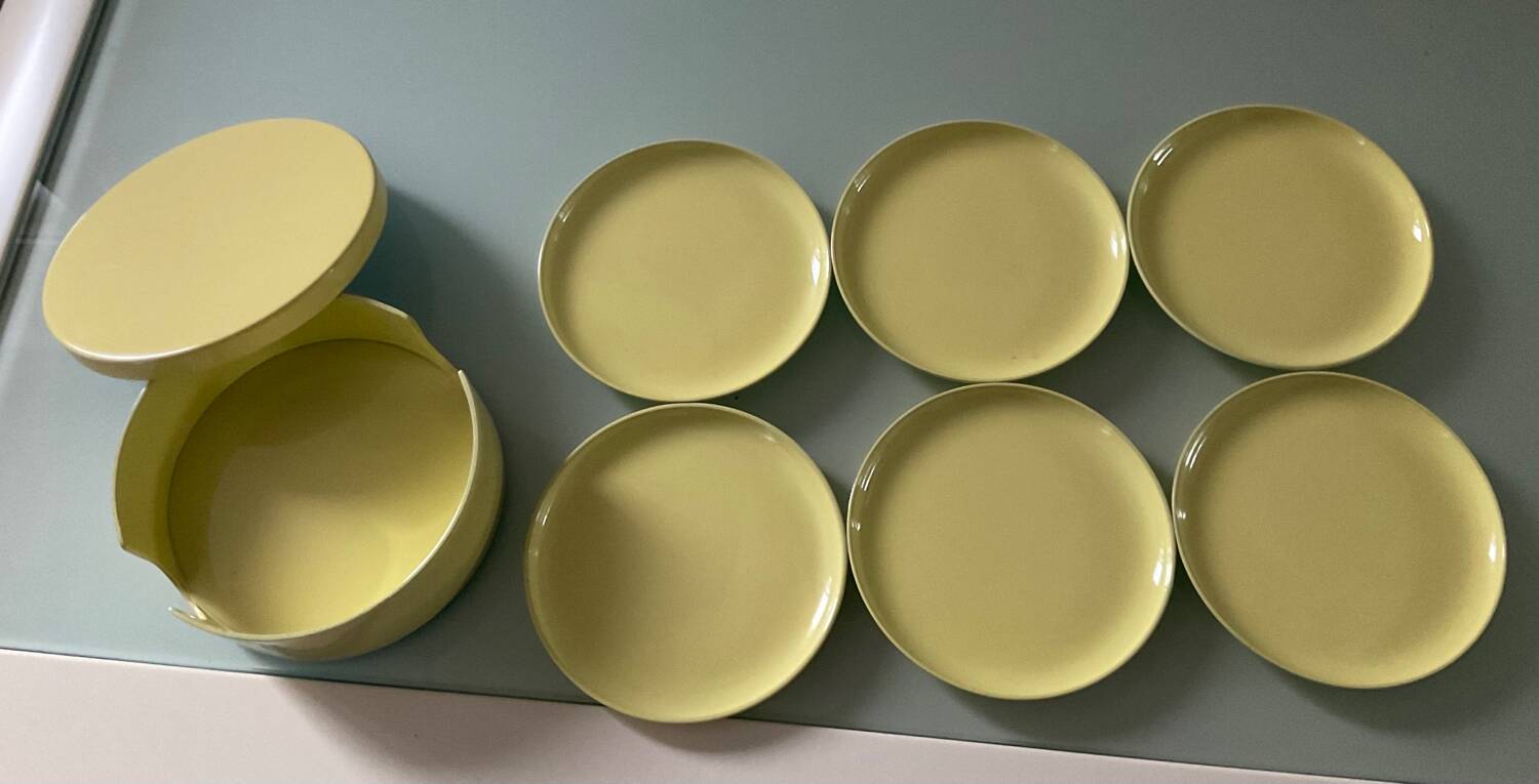 Vintage 70s Coaster Set