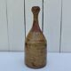 Vintage pyrite stoneware soliflore vase