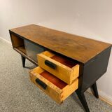 Commode avec noyer vintage 60