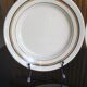 4 flat plates in earthenware, St Amand, Newton service