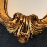 Golden mirror 19x34cm