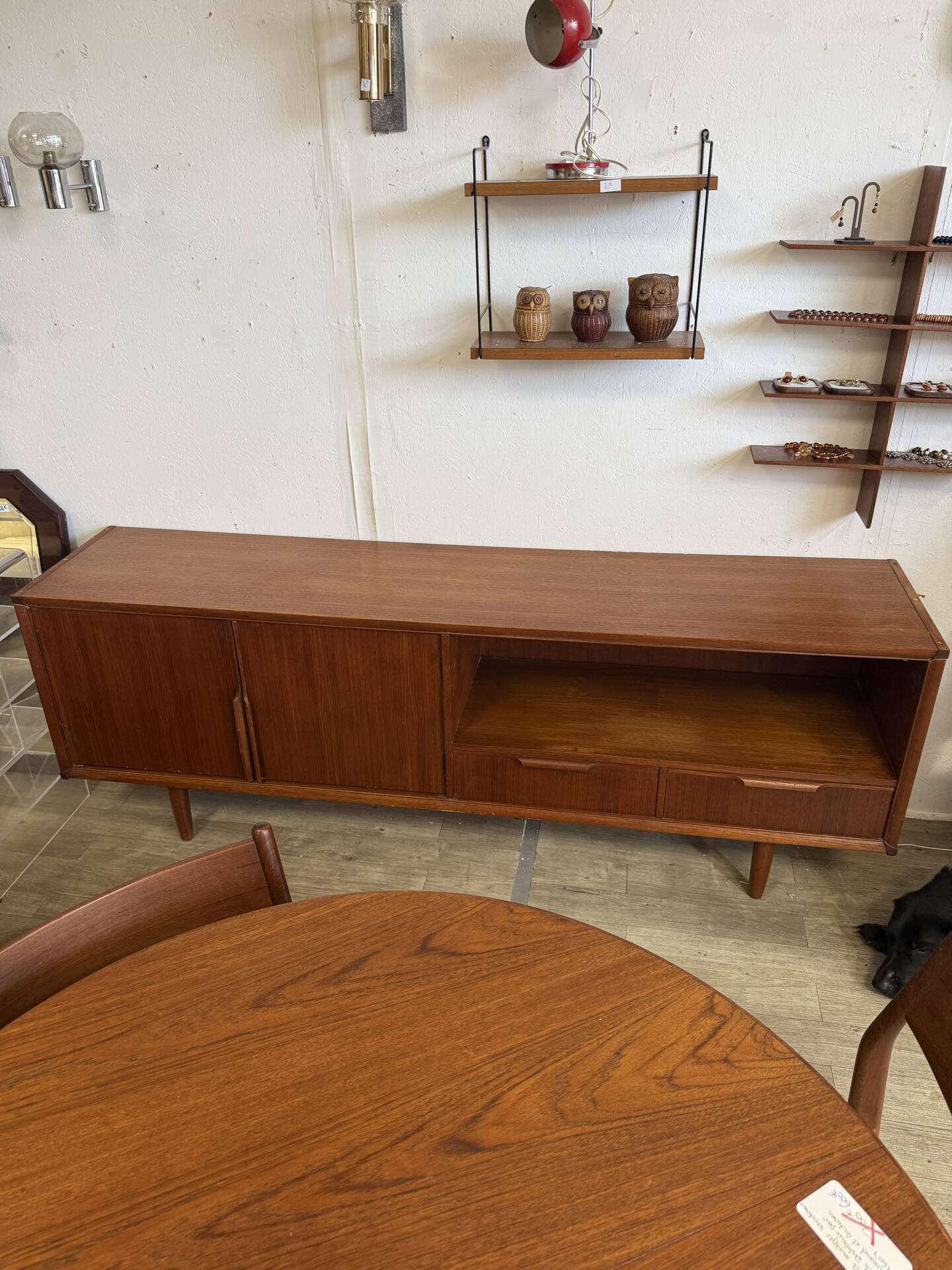 Scandinavian teak sideboard from the 1970s.
