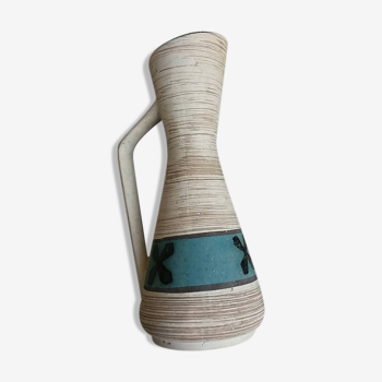 Vase en céramique allemande des années 60-70