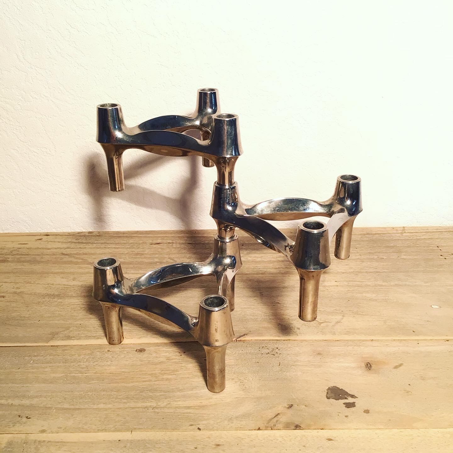 Candle holder Nagel Stoffi 3 pieces