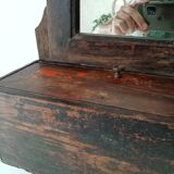 Miroir de barbier indou ancien