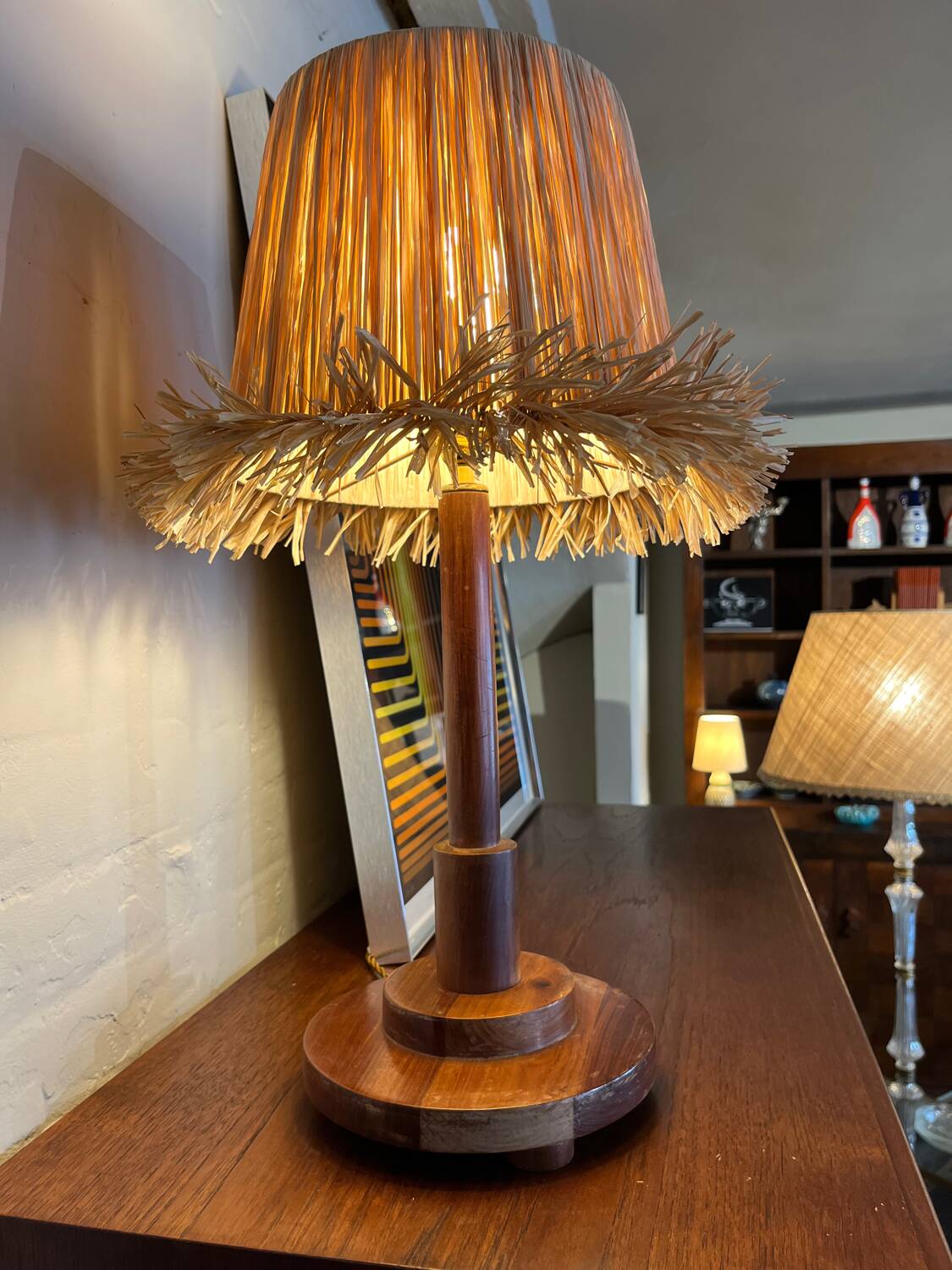 Wooden lamp 1930