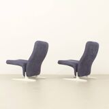 Pair of Concorde armchairs by Pierre Paulin for Artifort, 1966