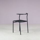 1980s Set of 6 “Café” dining chairs by Philippe Starck for Baleri, Italy