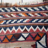 Handmade antique Persian Ardabil kilim rug 137 x 198 cm, 1930s