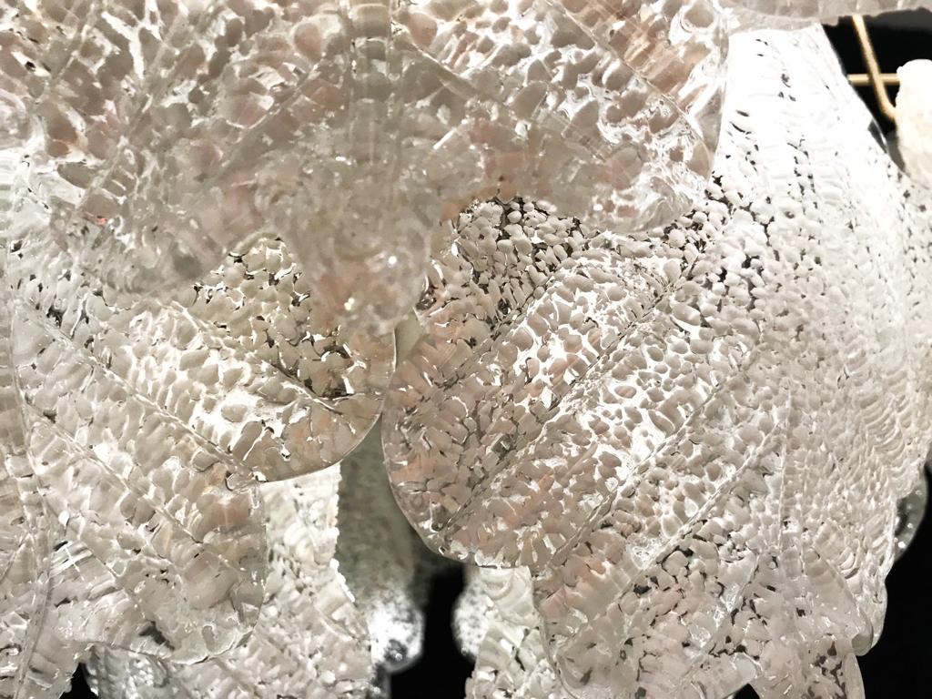 Mazzega chandelier 1960