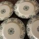 Lot 8 flat plates Mignon Sarreguemines