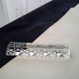Set of 9 Hungarian crystal knife holders