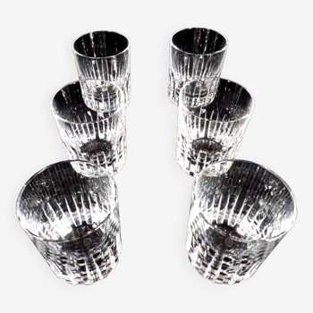 Set of 6 Crystal Whiskey Glasses from BACCARAT