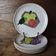 5 assiettes à dessert Villeroy et Boch peintes à la main