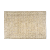 Handknotted Floral Oushak Rug