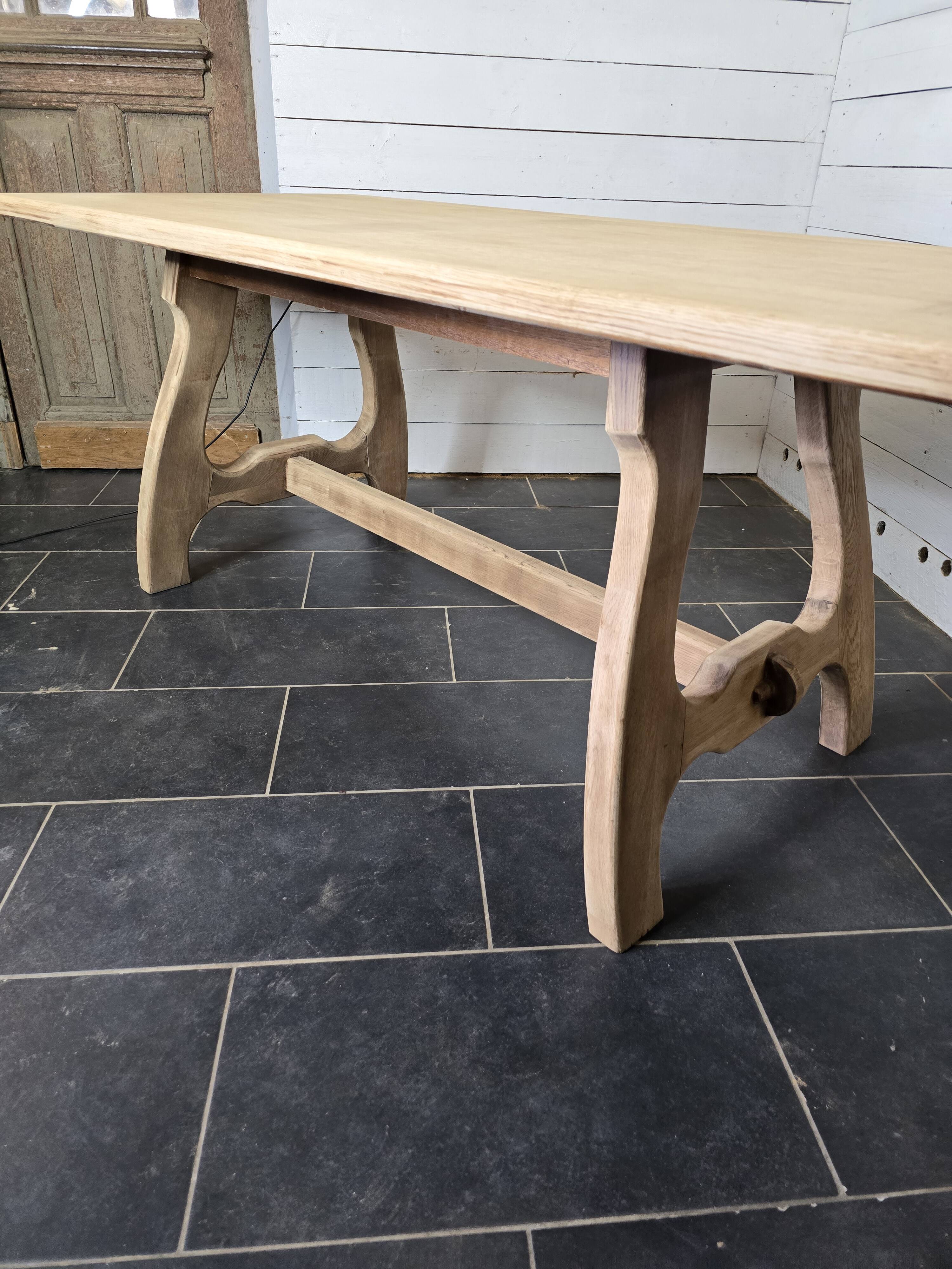 Guillerme and hambron oak table
