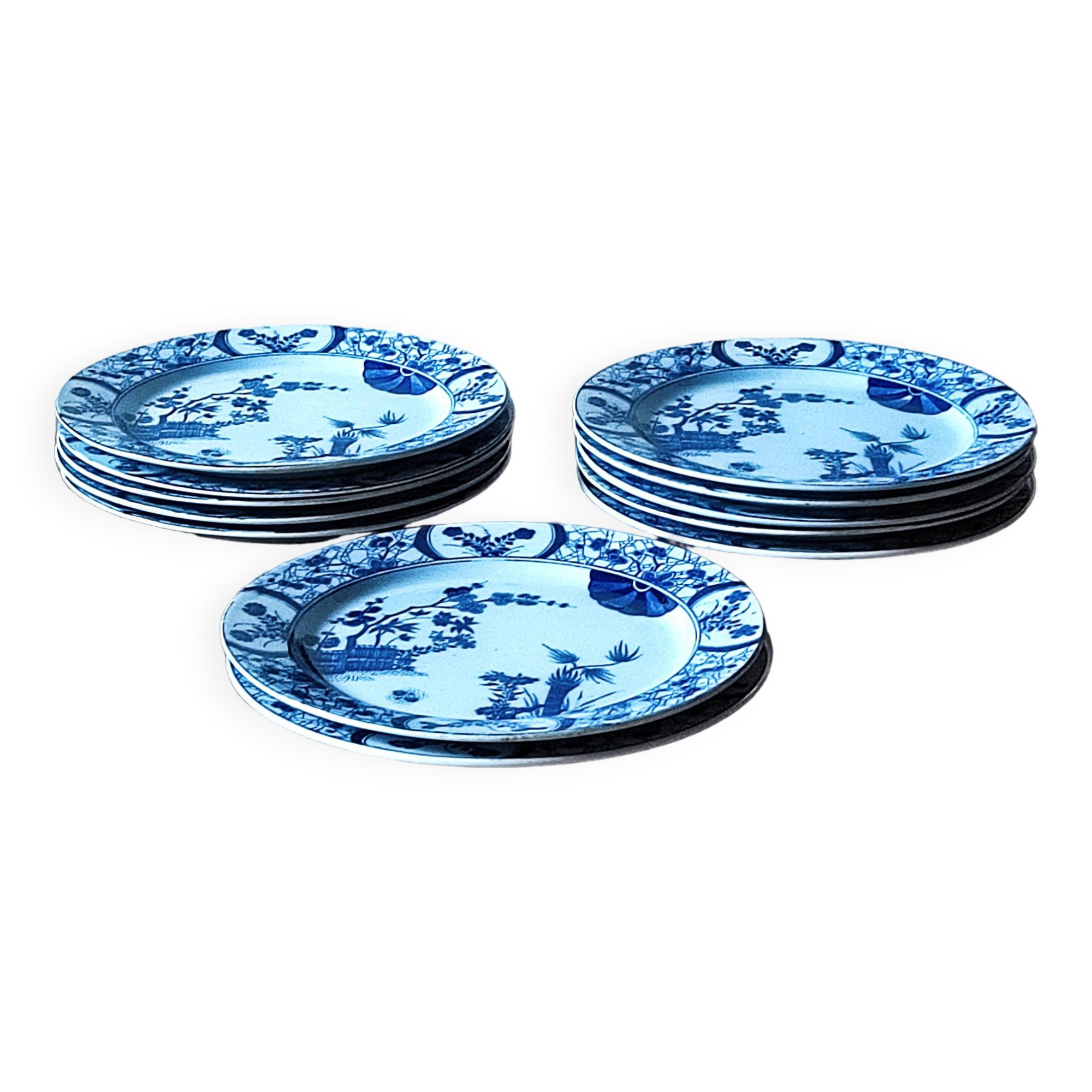 Flat plates Creil and Montereau Japan