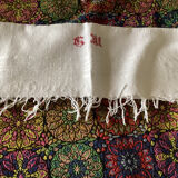 Set 4 honeycomb towels with different monogram